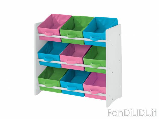 Scaffale portaoggetti per bambini , prezzo 24.99 &#8364; 
- Carico max. per ...