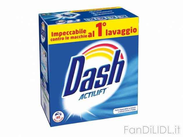 Detersivo in polvere , prezzo 8,49 &#8364; per 3.9 kg, € 2,18/kg EUR. 
- Impeccabile ...