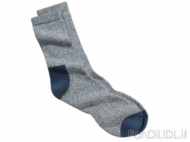 Calze da lavoro per uomo, 2 paia Livergy, prezzo 3,99 &#8364; per Alla confezione ...