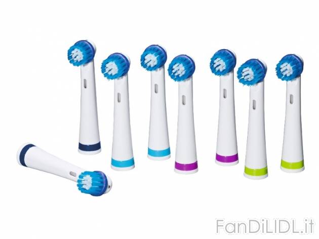 Testine di ricambio per spazzolino elettrico Dentalux, prezzo 4,99 &#8364; per ...