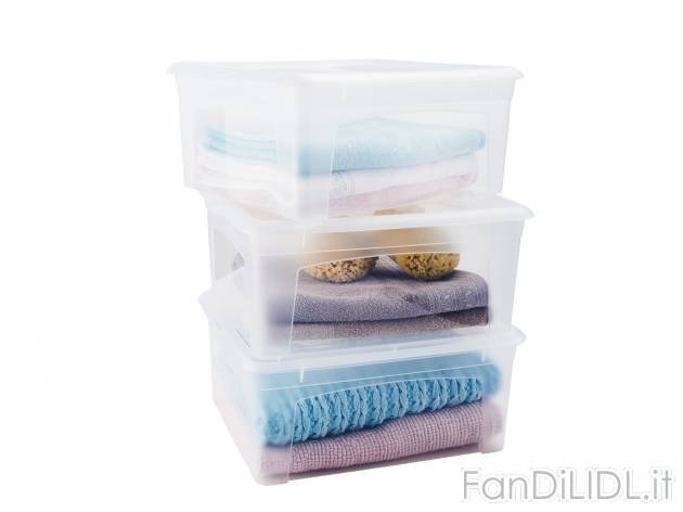 Box multiuso 3 o 6 pezzi , prezzo 9.99 &#8364; 
- 3 pezzi: Ca. 40x17x33,5 cm
- ...