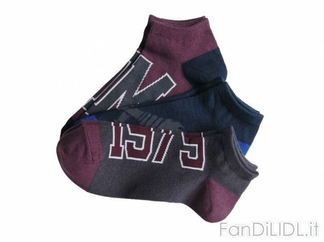 Calzini sportivi da uomo, 3 paia Livergy, prezzo 2,99 &#8364; per Alla confezione ...