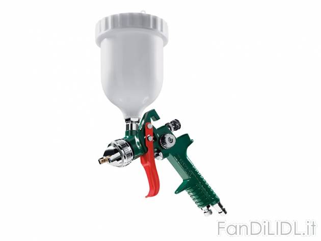 Pistola per verniciare ad aria compressa Parkside, prezzo 17,99 &#8364; per ...