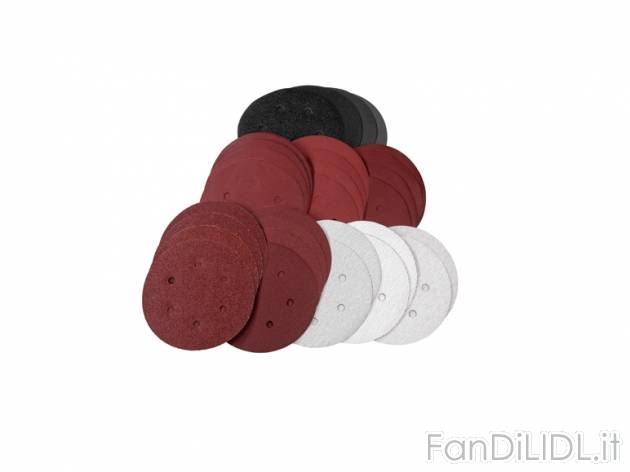 Carta abrasiva per smerigliatrice Parkside, prezzo 4,99 &#8364; per Alla confezione ...