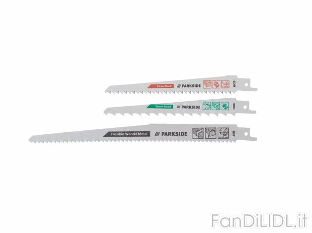 Lame per seghetto elettrico, 3 pezzi , prezzo 3.99 &#8364; 
- A scelta fra ...