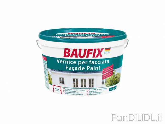 Pittura murale per esterni, 10 L , prezzo 16.99 &#8364; 
- Idrorepellente con ...