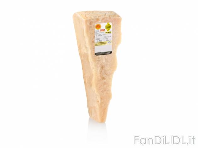 Grana Padano DOP , prezzo 8,99 &#8364; per Al kg 
- Stagionatura 16 mesi 
- ...