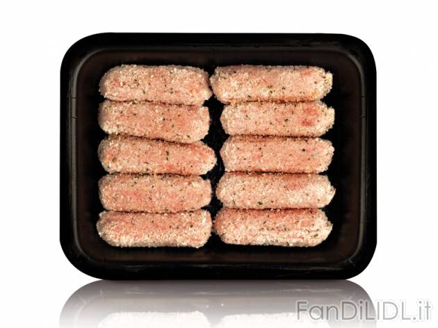 Crocchette di carne al formaggio , prezzo 2,99 &#8364; per 300 g, € 9,97/kg ...