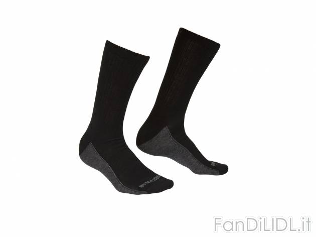 Calze da lavoro per uomo, 3 paia , prezzo 3.99 &#8364; 
- Con zona rinforzata ...