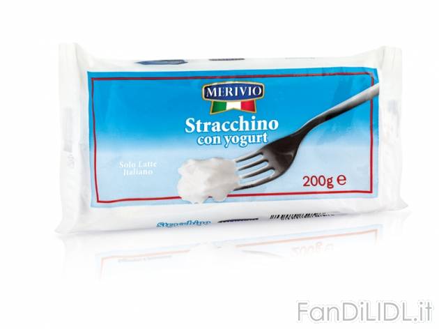 Stracchino con yogurt , prezzo 0,99 &#8364; per 200 g, € 4,95/kg EUR. 
- ...