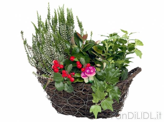 Cestino autunnale , prezzo 4,99 &#8364; per Al cestino 
- Cestino varie forme ...