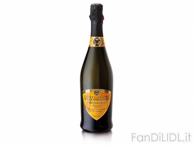 Prosecco Spumante DOCG di Conegliano Valdobbiadene , prezzo 3,49 &#8364; per ...