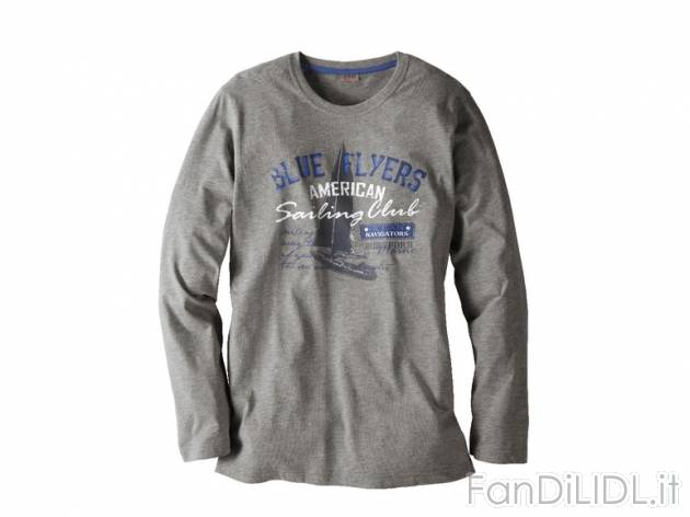 Pigiama da uomo Livergy, prezzo 9,99 &#8364; per Alla confezione 
- Maglia ...