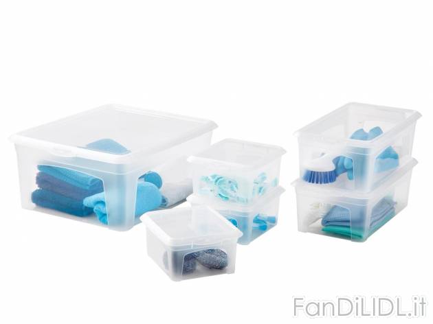 Box multiuso , prezzo 9.99 &#8364; per Alla confezione 
- Robusto e impilabile
- ...