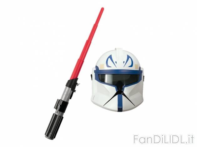 Maschera o spada laser , prezzo 9,99 &#8364; per Alla confezione 
- A scelta ...