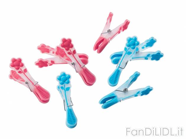 Set mollette , prezzo 2.49 &#8364; per Al set 
- Impugnatura e pinze morbide ...