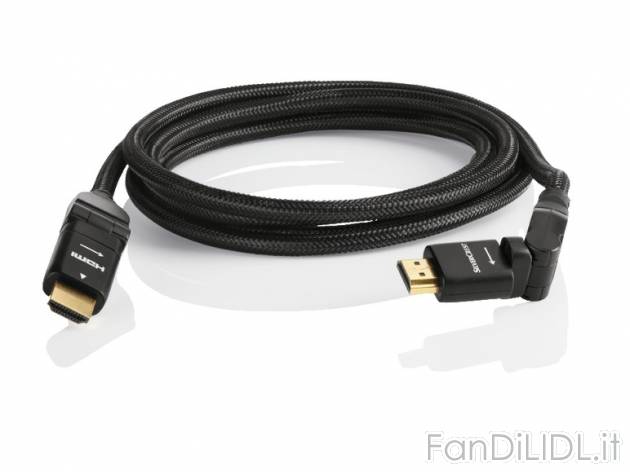 Cavo Hdmi o Antenna o SAT Silvercrest, prezzo 3,99 &#8364; per Alla confezione ...