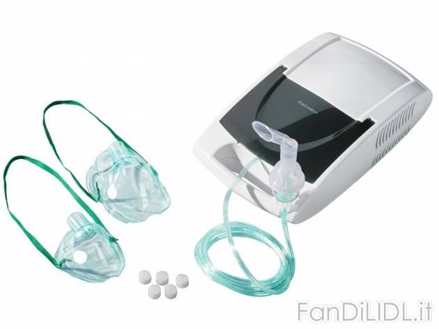 Inalatore Sanitas, prezzo 29,99 &#8364; per Alla confezione 
- Nebulizzazione ...