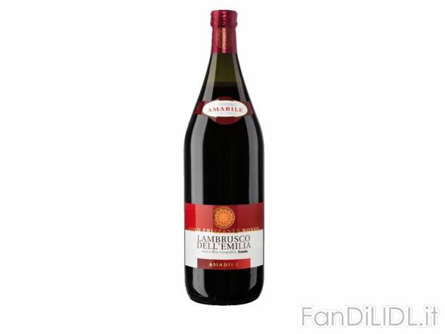 Lambrusco dell emilia rosso amabile Lambrusco dell emilia rosso amabile