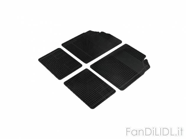 Tappetini auto Ultimate Speed, prezzo 14,99 &#8364; per Al set 
- Misura universale ...