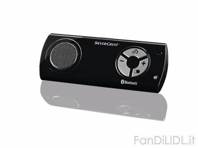 Dispositivo vivavoce Bluetooth &reg; 3.0 Silvercrest, prezzo 14,99 &#8364; ...