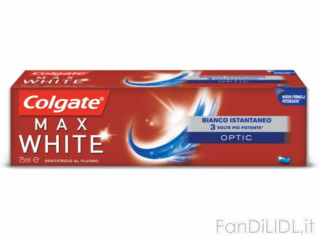 Dentifricio Max White , prezzo 1.79 &#8364;