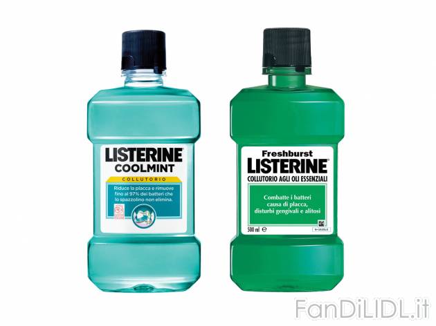 Collutorio , prezzo 2.99 &#8364;  
-  Coolmint o Freshburst