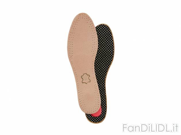 Solette in pelle , prezzo 2.99 &#8364;