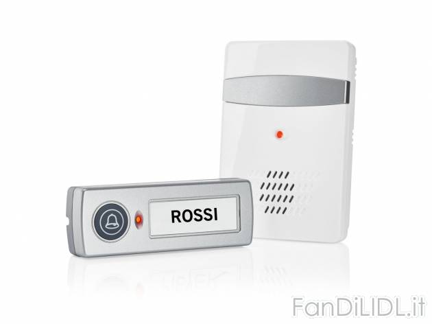 Campanello senza fili , prezzo 6.99 &#8364; 
- Con 3 opzioni di segnale: acustico, ...