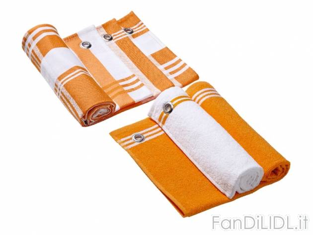 Set canovacci Ernesto, prezzo 8,99 &#8364; per Al set 
- In puro cotone 
- 3 ...