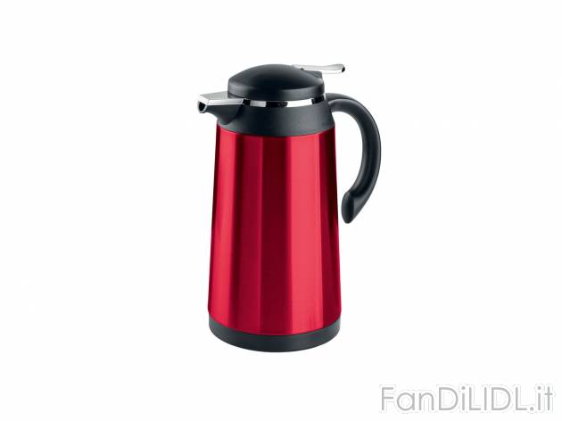 Caraffa termica , prezzo 9.99 &#8364;  
-  Corpo in acciaio inox
-  ca. 1 l