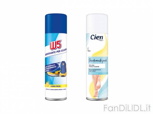 Deodorante per scarpe o piedi , prezzo 1.99 EUR