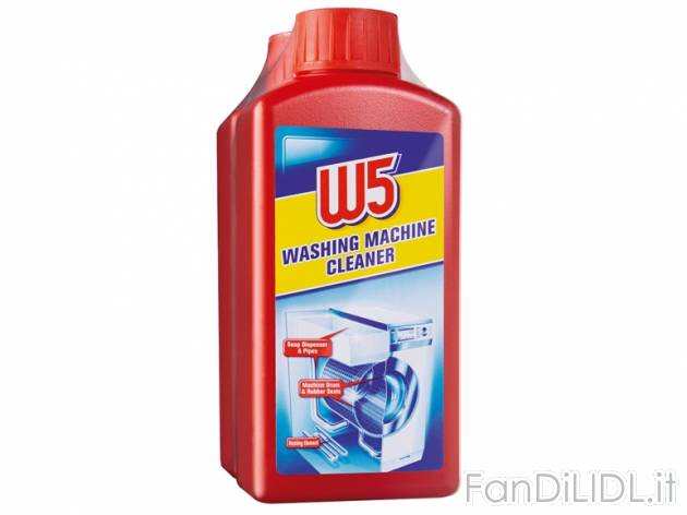 Prodotto per la pulizia e la manutenzione della lavatrice W5, prezzo 1,99 &#8364; ...