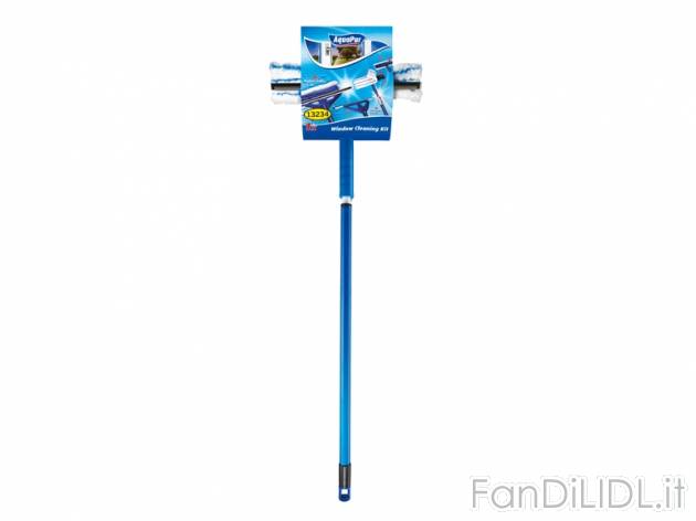 Set per la pulizia dei vetri AquaPur, prezzo 5,99 &#8364; per Al set 
- Ideale ...