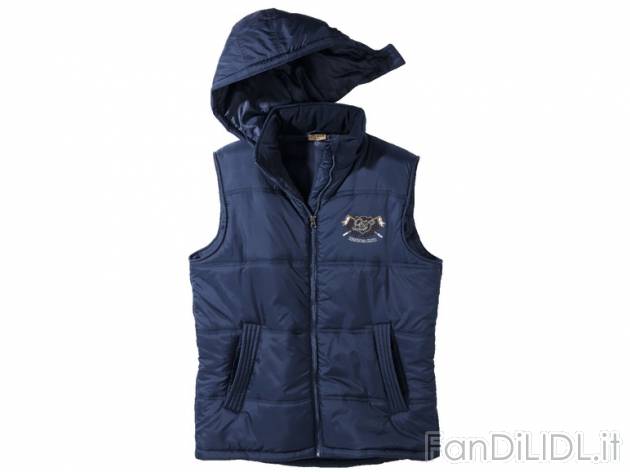 Gilet imbottito da uomo Livergy, prezzo 11,99 &#8364; per Alla confezione 
- ...