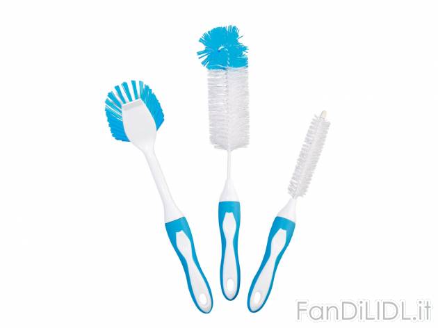 Set spazzole per pulizia , prezzo 2.99 &#8364; 
- Per la pulizia di vasi, bottiglie ...