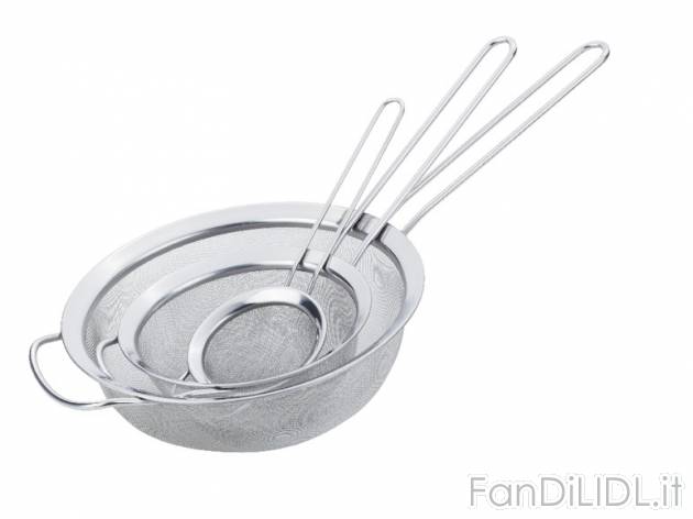 Set colini Ernesto, prezzo 7,99 &#8364; per Al set 
- Con appoggio extra largo ...