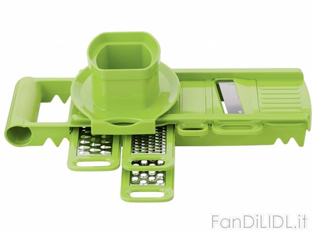 Grattugia multiuso Ernesto, prezzo 6,99 &#8364; per Alla confezione 
- Con 5 ...