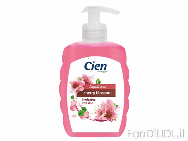 Sapone liquido cremoso , prezzo 0.99 &#8364;