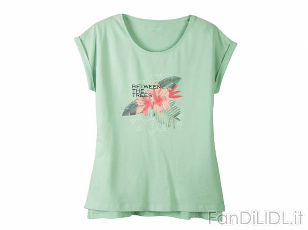 T-shirt da donna , prezzo 4.99 &#8364;  
-  In puro cotone