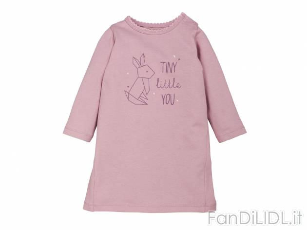 Vestitino da neonata , prezzo 6.99 &#8364;  
-  In puro cotone biologico
