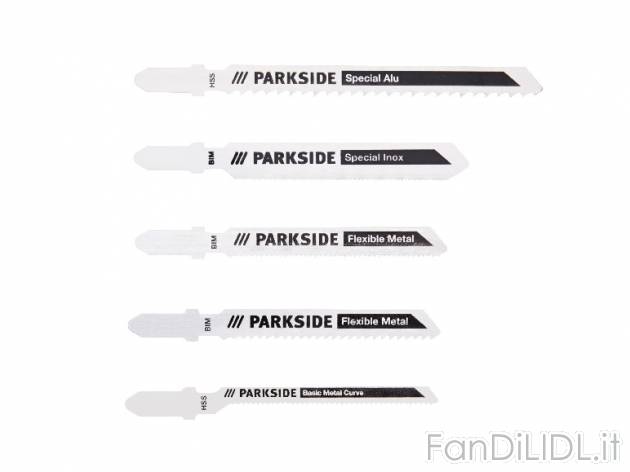 Set lame per seghetto a pendolo Parkside, prezzo 3,99 &#8364; per Al set 
- ...