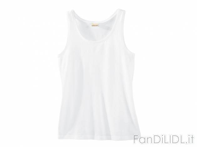 Canotta da donna Jolinesse, prezzo 3,99 &#8364; per Alla confezione 
- Misure: ...