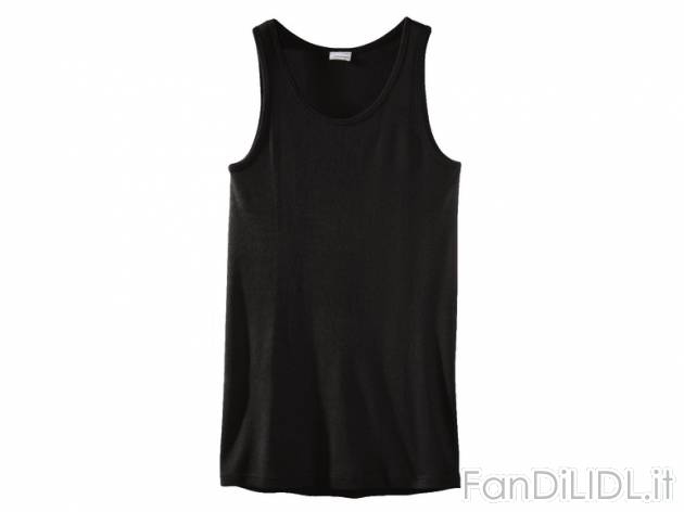 Canotta da uomo Livergy, prezzo 3,99 &#8364; per Alla confezione 
- 100% cotone ...