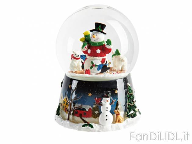 Palla di neve con carillon Melinera, prezzo 8,99 &#8364; per Alla confezione ...