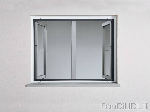 Zanzariera per finestre , prezzo 17.99 &#8364; 
- Rete in fibra di vetro 