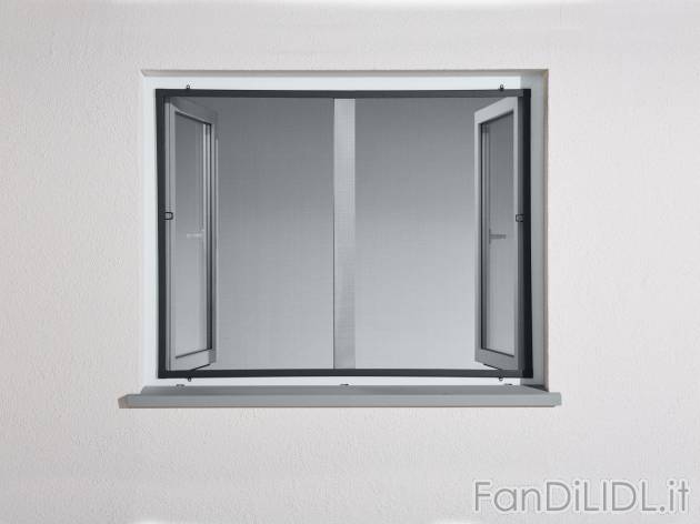 Zanzariera per finestre , prezzo 19.99 &#8364; 
- Rete in fibra di vetro 