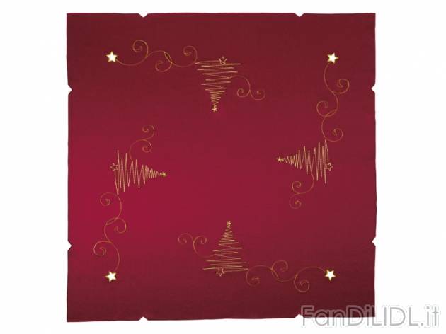 Tovaglia natalizia, 85x85 cm Meradiso, prezzo 3,99 &#8364; per Alla confezione ...