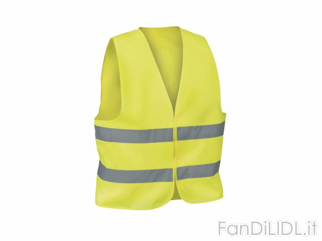 Gilet ad alta visibilità , prezzo 2.99 &#8364;  
-  Misura universale