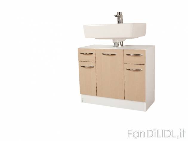 Mobile sottolavabo con 1 anta e 4 cassetti Miomare, prezzo 49,99 &#8364; per ...